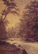Albert Bierstadt Lower Yosemite Valley France oil painting reproduction